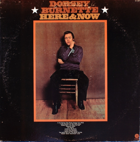 Dorsey Burnette - Here & Now LP used